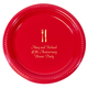 Personalized Plastic Fork and Knife Plates Image 2 of 5